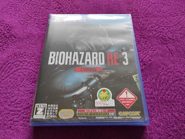 BIOHAZARD RE:3 Z Version PS4 Collector's Edition Capcom e