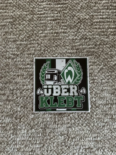 Werder Bremen Sticker Set - 6 Coole Motive Mit Moin-Gruß & Lesezeichen Für Echte Fans