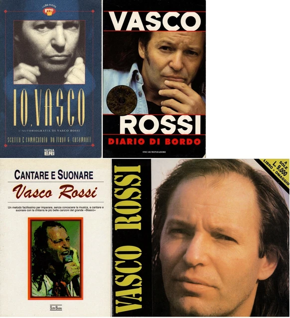 Vasco Rossi - Io Vasco, Diario di Bordo, Cantare e suonare, ed. Lo Vecchio