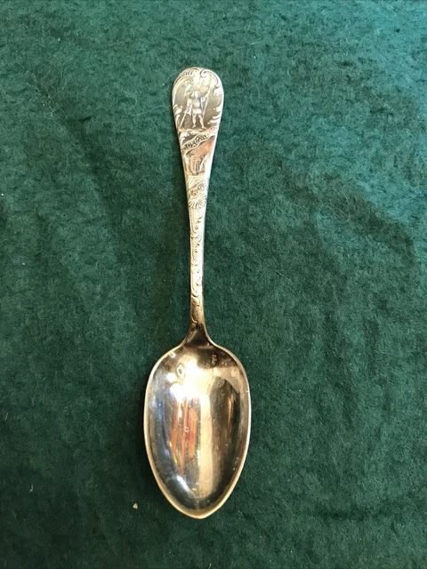 Sterling Silver Columbus Souvenir Spoon