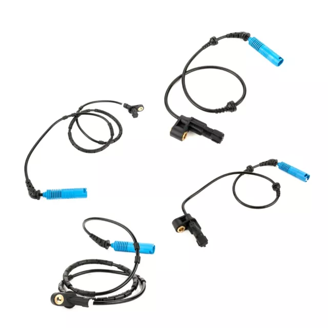 4x ABS Sensor Raddrehzahl Set vorne hinten links rechts für BMW 3er E46 ab 09/00 2