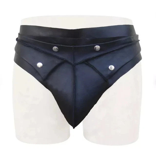 Slips En Cuir Vert Pour Hommes - Paire De 2, Taille 28 à 48, Cuir De Mouton - Neuf Avec étiquettes