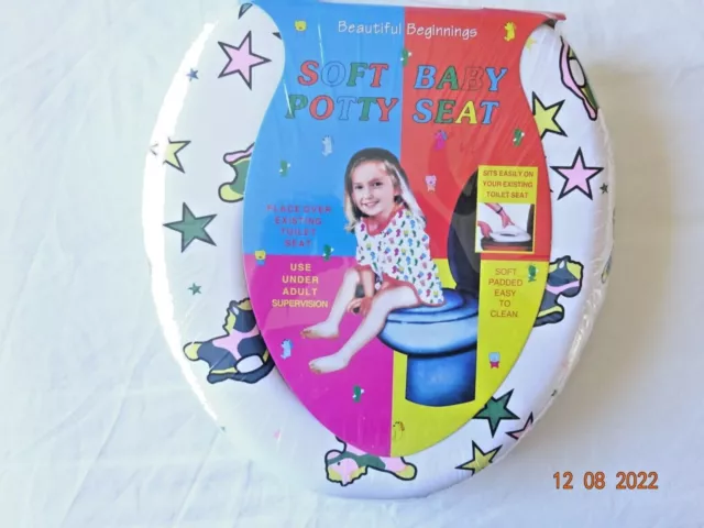 Kids Baby Toddler Potty Soft Pattern Training Wc Toilet Padded Seat Boy Girl