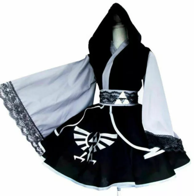 Anime Bleach Cosplay Costume Bleach Kurosaki Ichigo Lolita Kimono