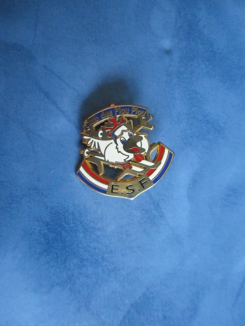 Pin's Badge Broche ESF Ecole du Ski Français Flocon 3