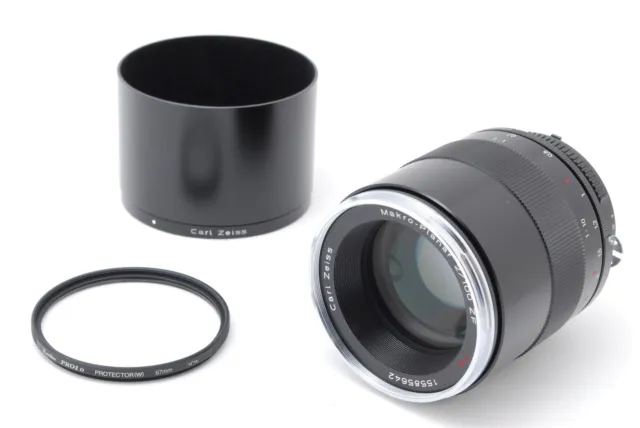 【MINT】Carl Zeiss Makro Planar 100mm f/2 T* ZF Lens For Nikon F Lens From JAPAN