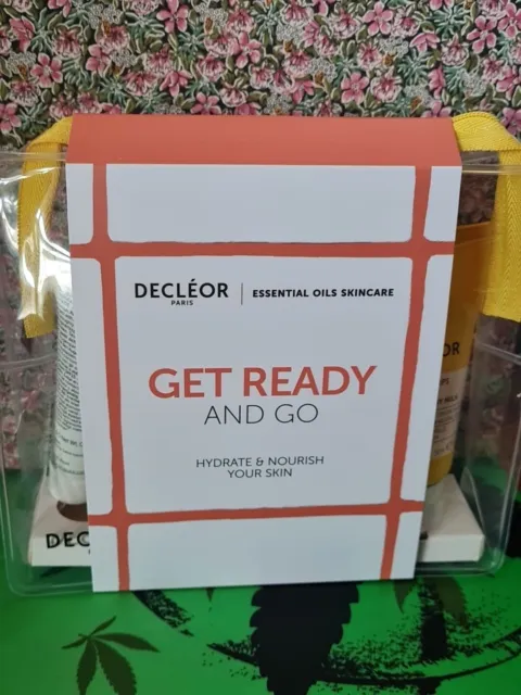 Decleor GET READY AND GO Hydrate & Nourish Gift Set New