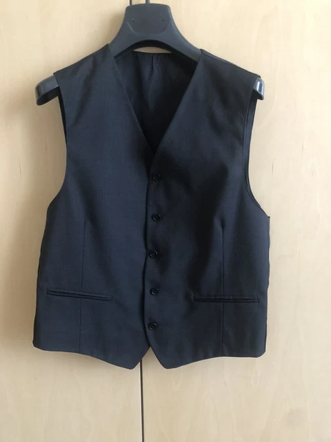Gilet panciotto uomo -in Fresco di lana 100% Taglia 48