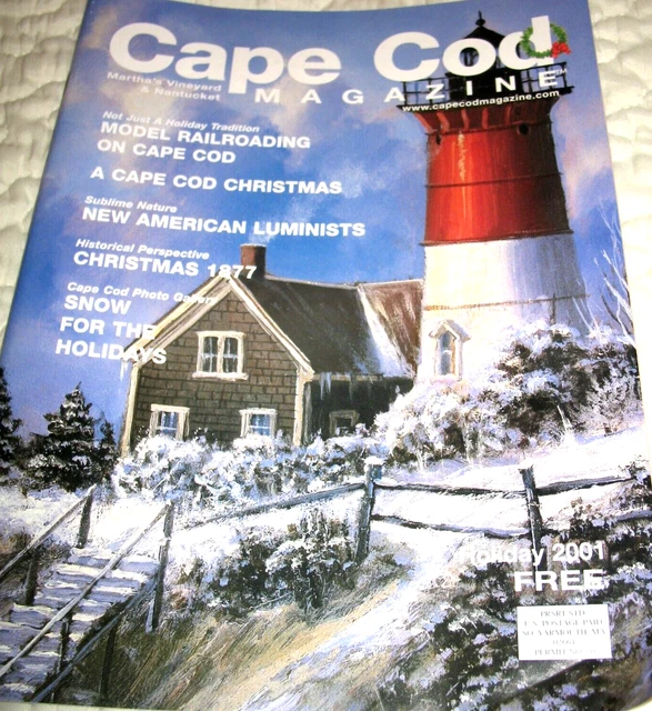 VINTAGE CAPE COD Marthas Vineyard Nantucket MAGAZINE Christmas 2001