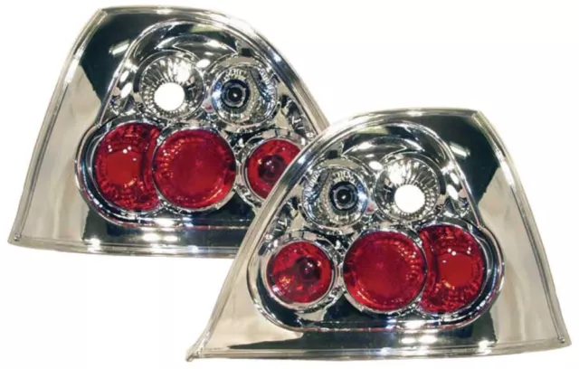 Rover Mg Zr 01-05 Chrome Lexus Style Design Rear Back Tail Lights