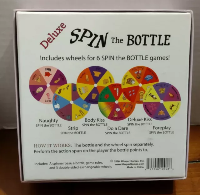 Deluxe Spin The Bottle Game By Kheper Games 2006 2