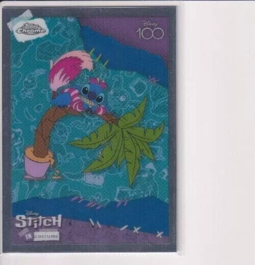 Topps Chrome Disney 100 Stitch In Costume - SC3 Welcome To Wonderland