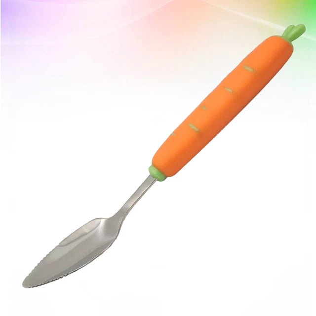 1 pieza cuchara de hielo Scooper rascar cuchara zanjar fruta cuchara