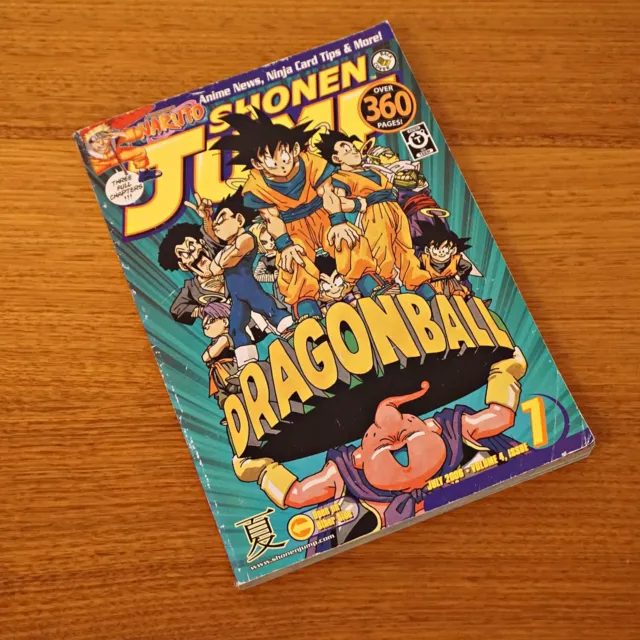 Shonen Jump July 2006 Volume 4 Issue 7 Manga Magazine Dragonball Dragon Ball
