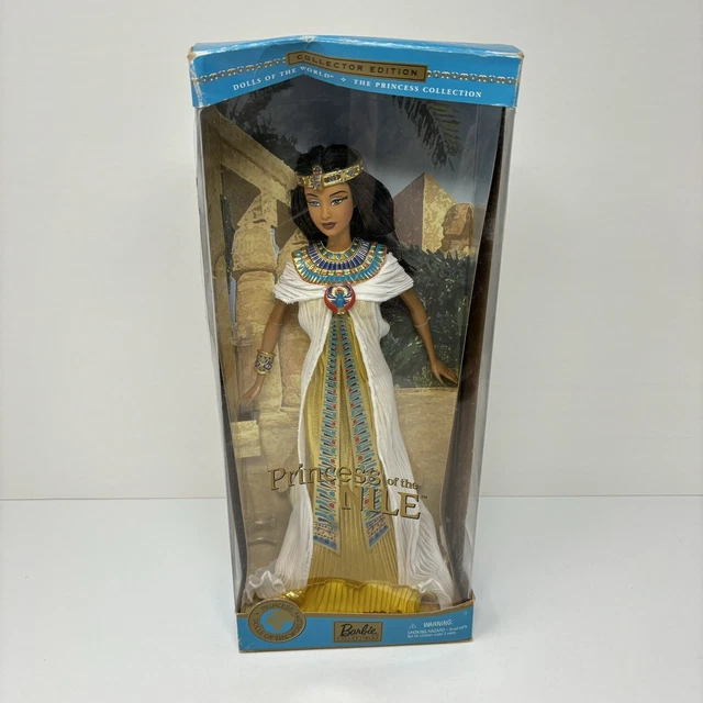 Princess Of The Nile Barbie Dotw Dolls Of The World 2001 Mattel 53369 Nrfb