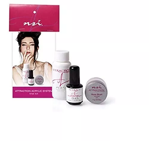 NSI Attraction Nail Acrylic System Trial Kit Authentic