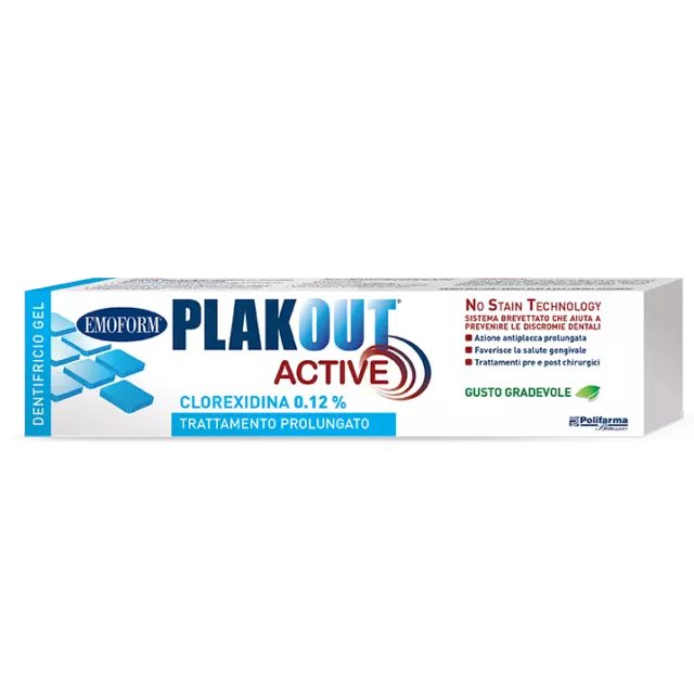 Emoform Plak Out Active Polifarma Benessere 75ml