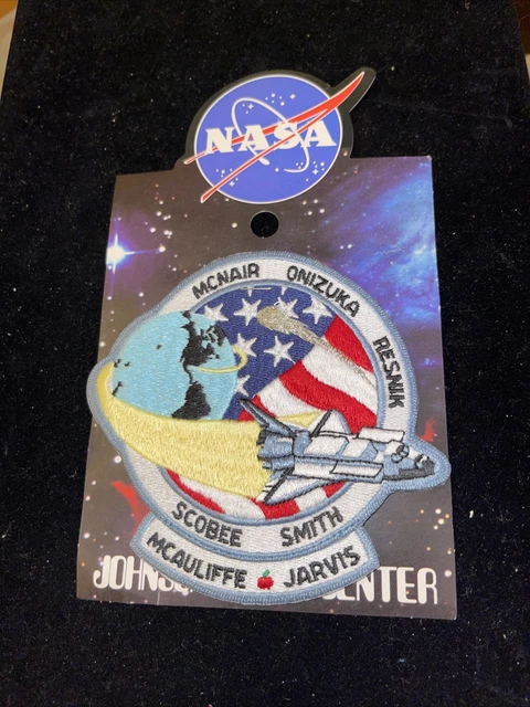 NASA Space Shuttle 25th Mission Challenger Flight STS-51-L 1986 McNair Patch