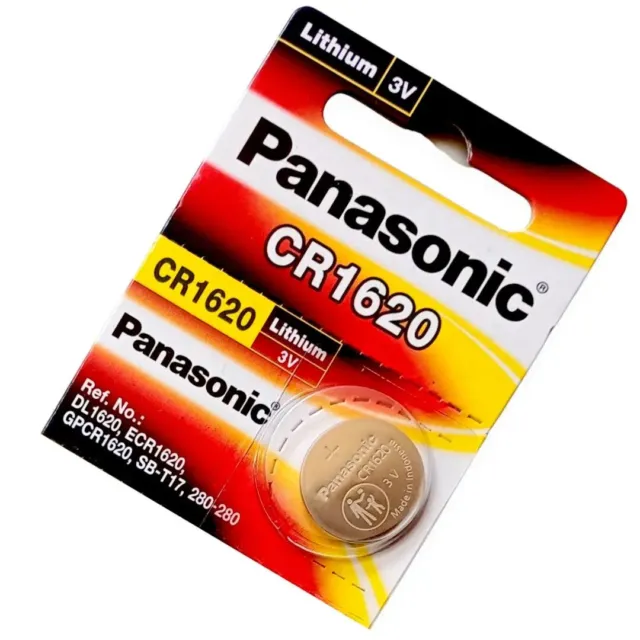Panasonic Lithium Cr1620 3V  1  2  5  10  20 Batteries Battery Ship Sydney