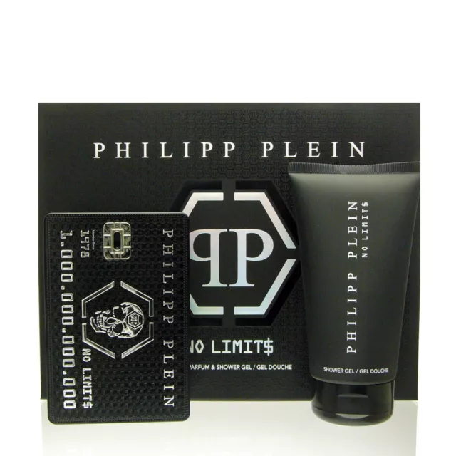 Philipp Plein No Limits Set - EDT 90 ml + SG 150 ml Geschenk Herren NEU OVP