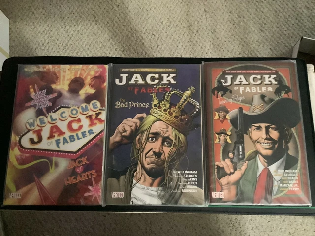 Jack of Fables TPB Lot Including Vol 2, 3, and 5 | All New Unread Unopened VF-NM