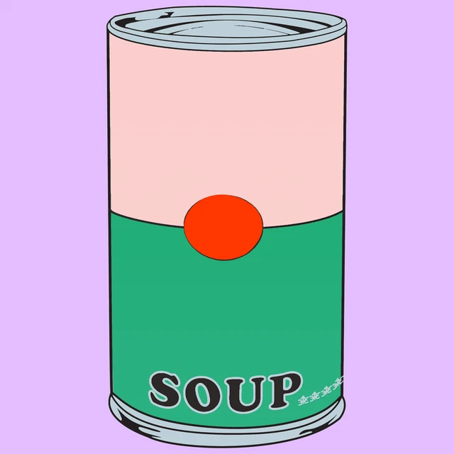 NFT ART ETHEREUM TOKEN CleverVision Art Labs Soup Can #38 out of 10000 Eth NFTs