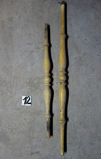 Treppenstäbe Geländerstäbe Füllstäbe Traillen (NR. 12) ca. 64-86 cm, Gründerzeit Treppenstäbe Geländerstäbe Füllstäbe Traillen (NR. 12) ca. 64-86 cm, Gründerzeit