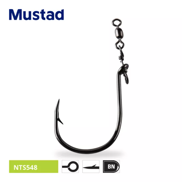 Mustad UltraPoint Uptide Viking Hooks - Cod Bass Pollock Wrasse