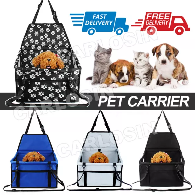 Cat Dog Pet Car Booster Seat Puppy Auto Carrier Travel Safety Protector Basket