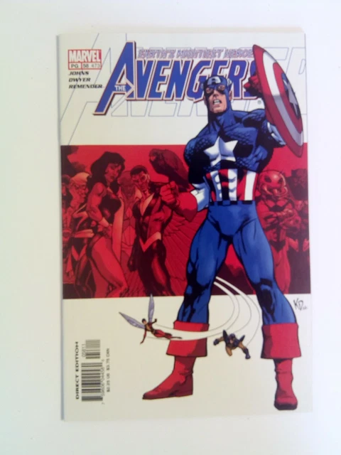 The Avengers v3 #58 (473) Marvel 2002 NM Captain America She-Hulk Ant-Man Falcon