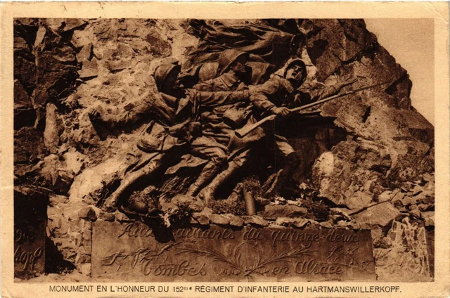 CPA AK Militaire Monument en l'Honneur du 152me Regiment d'Infanterie (698342)