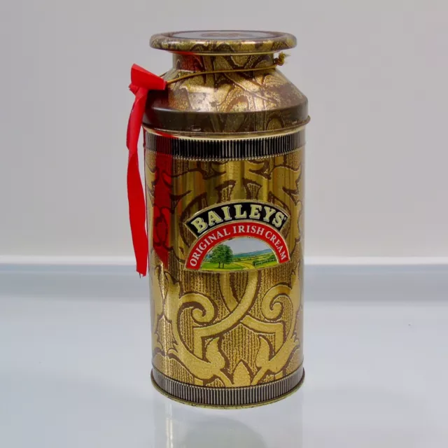 Original Irish Cream Empty Tin Baileys 1992 Christmas Edition