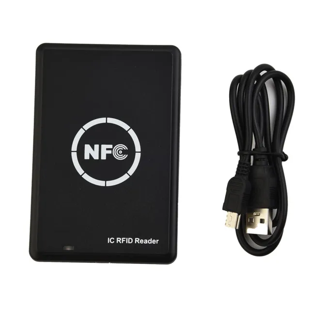 RFID Duplicator 125KHz Key Fob NFC-Smart Card Reader Writer Encrypted Programmer