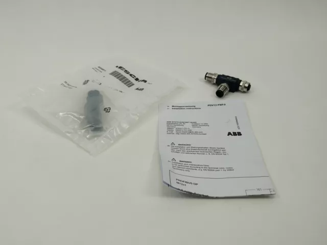 ABB 1SAJ924011R0001 PDV12-FBP.0 Profibus Dp Feed-In Conector W/ 8004811