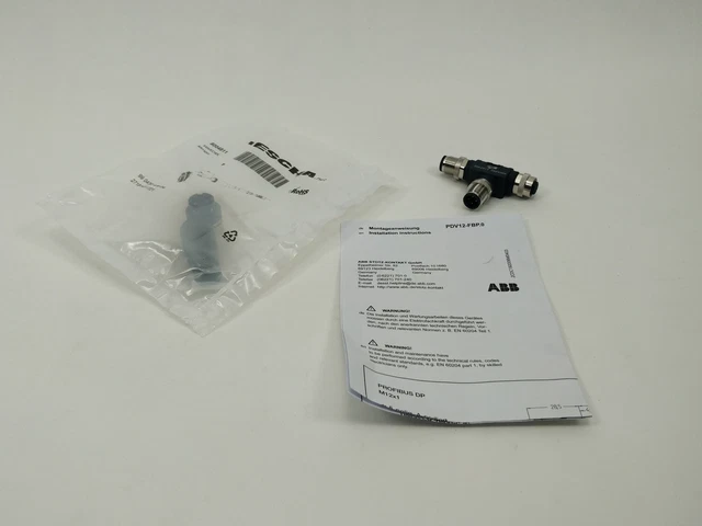 ABB 1SAJ924011R0001 PDV12-FBP.0 Profibus Dp Feed-In Connecteur W/8004811