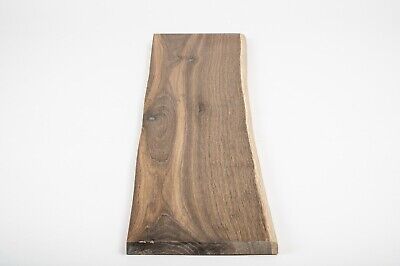 Estante de ventana tabla de madera roble ahumado 40 mm con borde de árbol aceite de cera dura