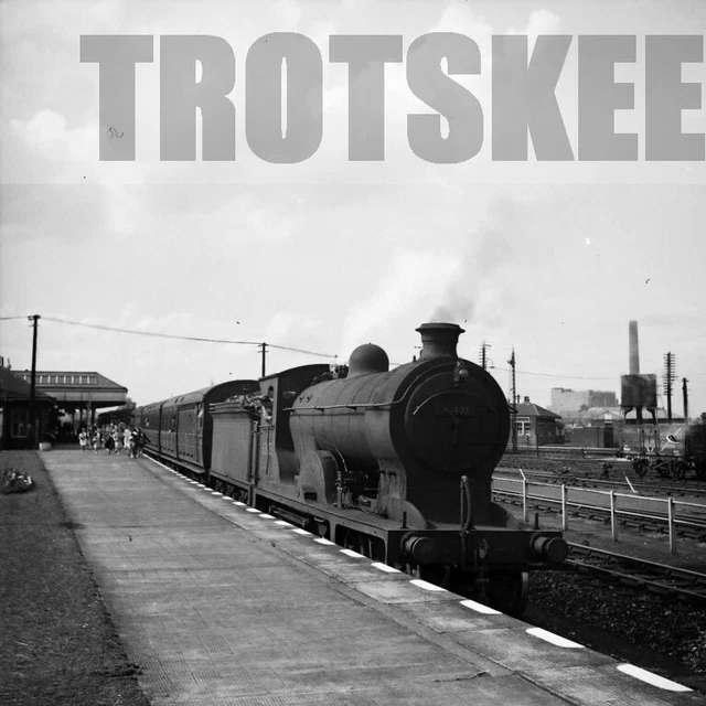 Larger Negative BR British Railways Steam Loco 62423 Class D30 Portobello 1957