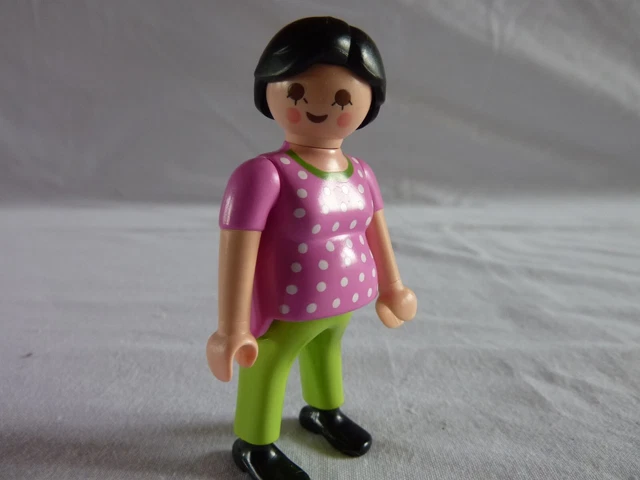 Figurine Playmobil Bébé N°12 - Personnage Enfant Pour Maison, école, Hôpital, Occasion Bon état