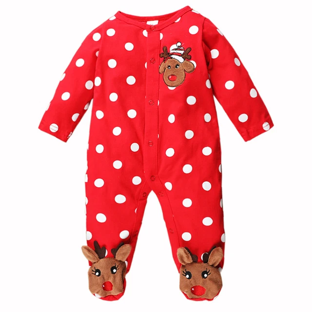 Tuta di Natale renna puro cotone bambino