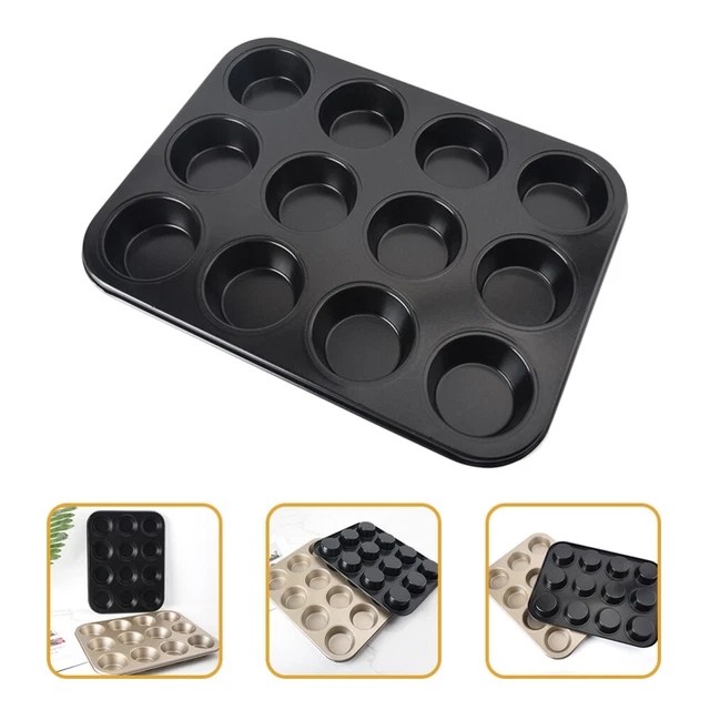 Herramientas de moldeo para hornear acero al carbono sartenes de pudín chapa de muffin chocolate