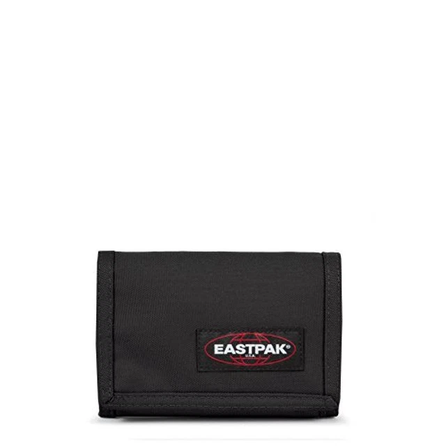 (TG. 13 cm) Eastpak Crew Portafoglio Singolo, 13 cm, nero - NUOVO