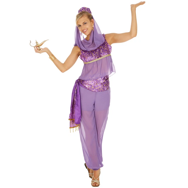 Costume da Odalisca Ballerina Harem, Donna Adulta, Taglia M