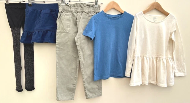 Girls Bundle Of Clothes Age 4-5 Gap H&M Tu