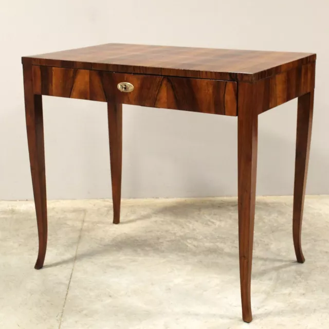 Table à écrire Console Bureau d'époque Directoire - en noyer - Italie 18ème