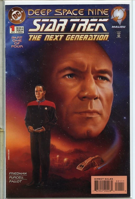 Star Trek the Next Generation Deep Space Nine 1994 series # 1 fine comic book
