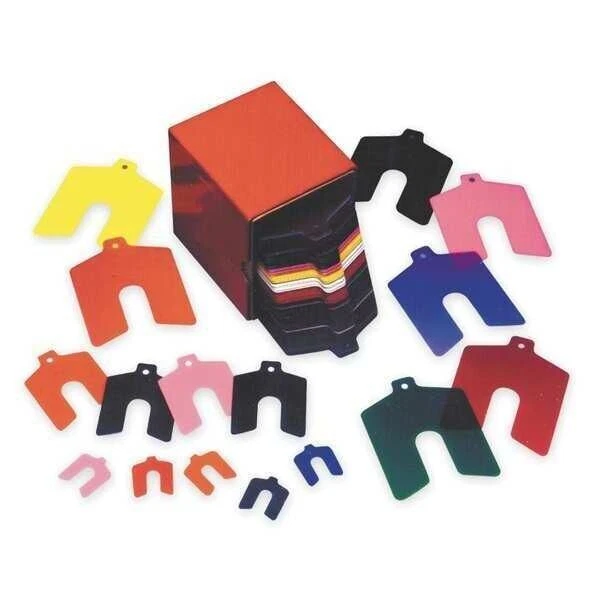 PRECISION BRAND Slotted Shim Assortment, Pk170 42906