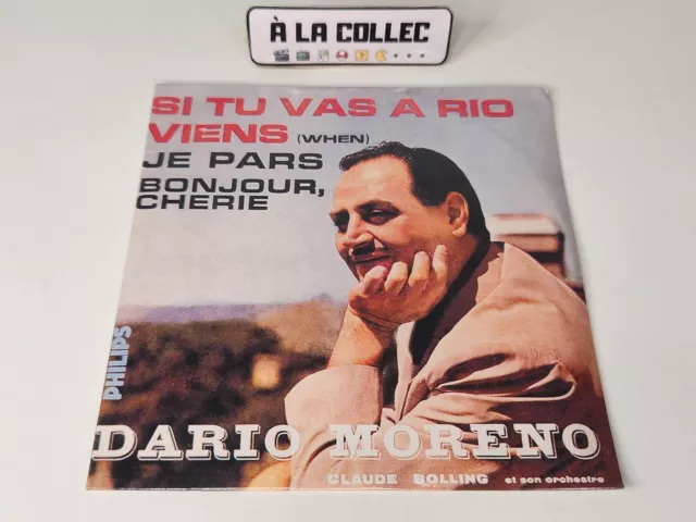 Dario Moreno Si Tu Vas A Rio - CD Single 4 Titres Philips Vinyl Replica - NEUF