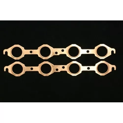 SCE GASKETS 4019 Pro Copper Exhaust Header-Manifold Gaskets For Chevy GM LS