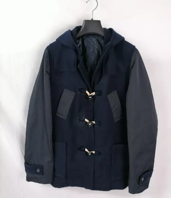 JOHN ALBERRY Cappotto con CAPPUCCIO Montgomery Jacket Giacca Tg 50 Uomo