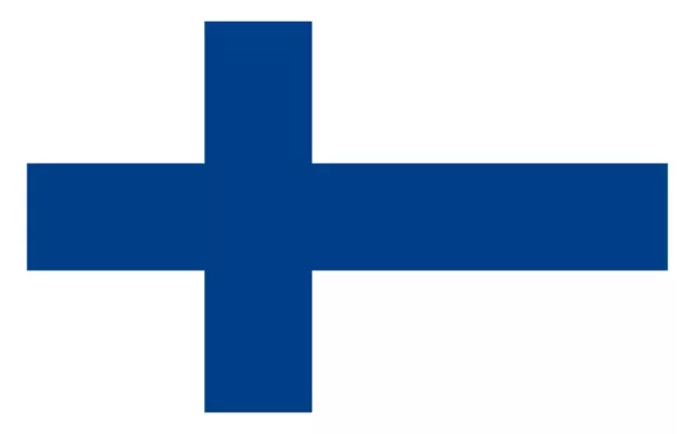 Giant Finland Flag 5X3 ft National Banner In Outdoor Sports Events Fan Support 2